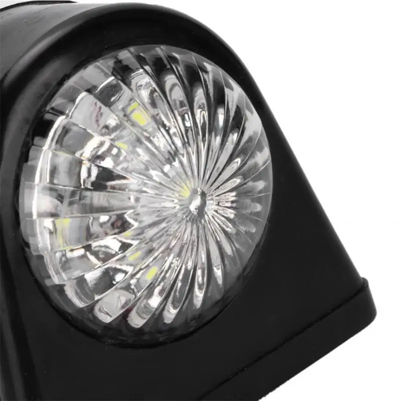 2 x 8LED габаритный светильник, боковой габаритный светильник, автомобильный грузовик, прицеп, белый, красный