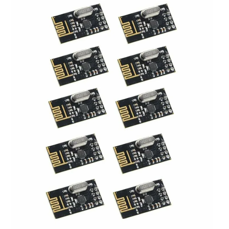 Изготовлен из высококачественного материала NRF24L01+ модуль радиоприемопередатчика 2,4 Ghz RF для Arduino PI Модель Беспроводная 200M