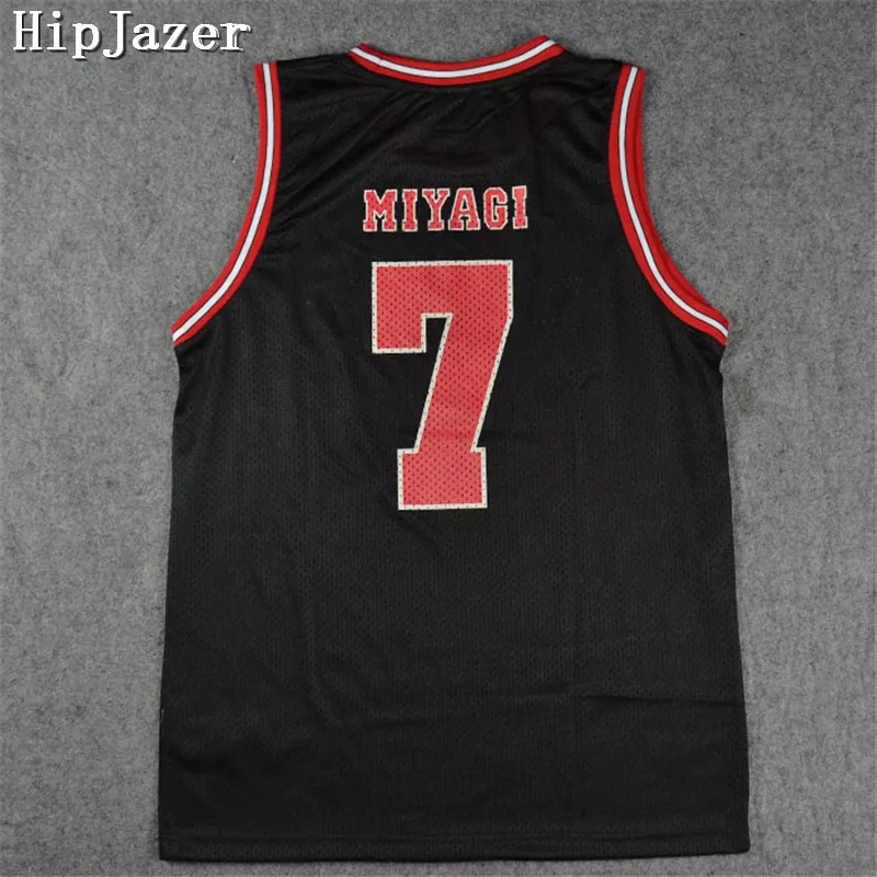 HipJazer 7#AKAGI Shohoku 6#YASUDA 8# SHIOZAKI 9#KAKUTA 13#SASAOKA 15#KUWATE Basketball Jersey Sport Basketball jerseys