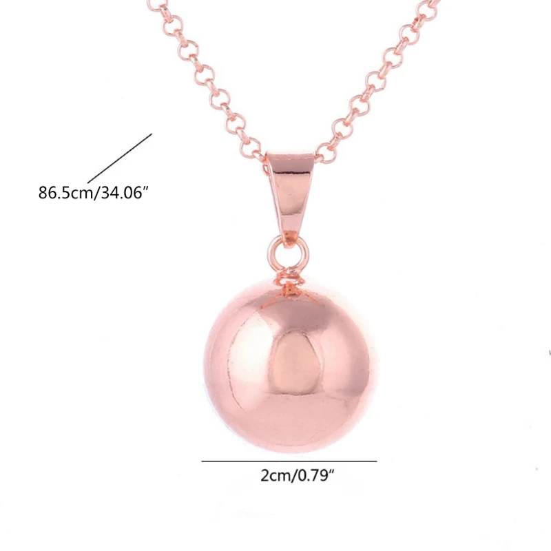 Ball Necklace Brilliant Pregnancy Bola Pendant Necklace Mother 2