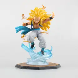 16 см аниме фигурка Gotenks Dragon Ball Z фигурка игрушки Супер Saiyan 36 # ZERO японская аниме Коллекция Модель игрушки