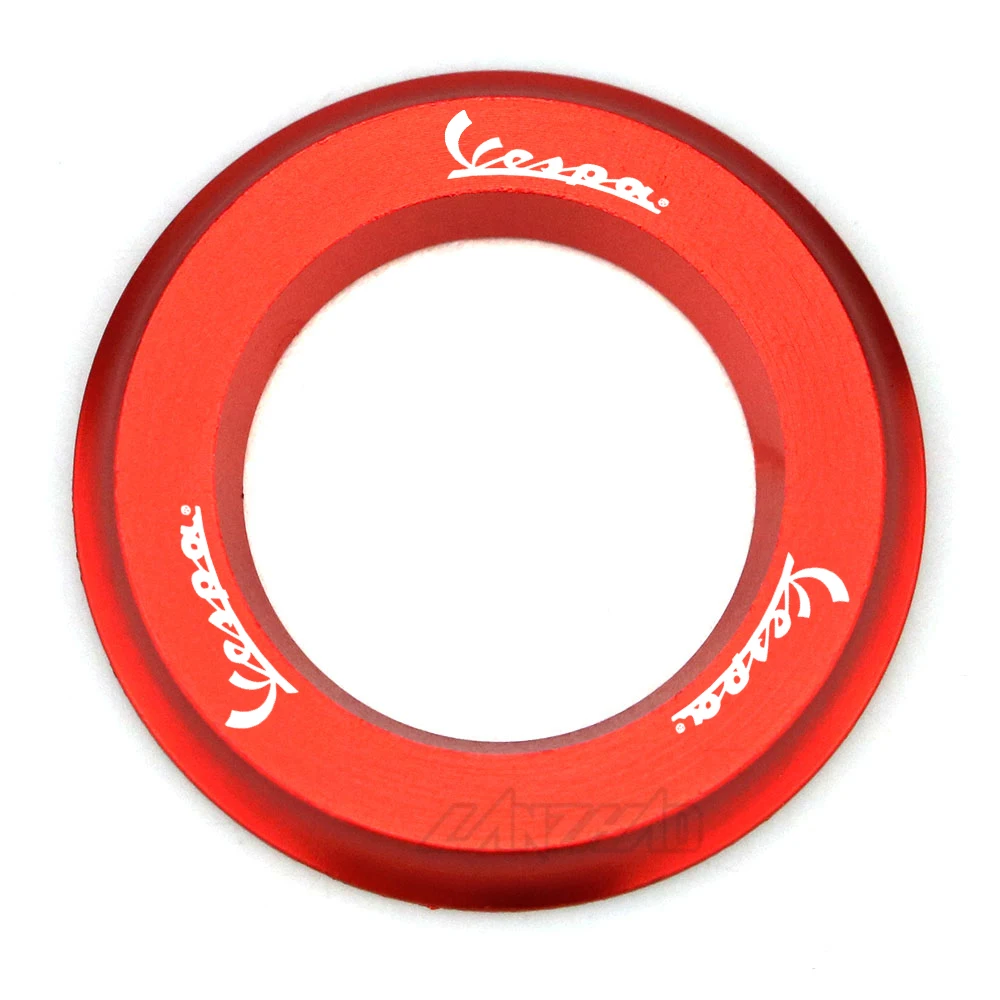 Крышка кольца зажигания мотоцикла CNC алюминиевые аксессуары для Piaggio Vespa GTS 250 300