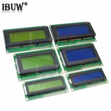 Lcd1602 lcd1604 lcd2004 módulo lcd tela azul iic/i2c 1602 1604 2004 para arduino lcd uno r3 mega2560 tela verde