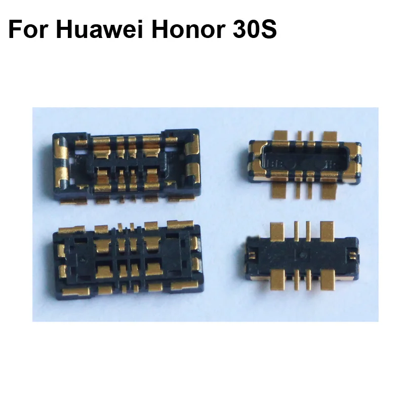 2 шт. для Huawei Honor 30 S внутренний FPC Разъем Держатель батареи клипса контакта на