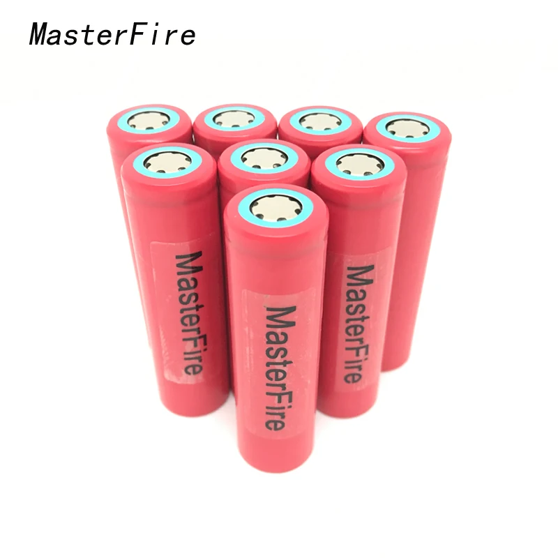 Оригинальный перезаряжаемый литиевый аккумулятор MasterFire Sanyo UR18650FM 2600 мАч 18650 3 7 в