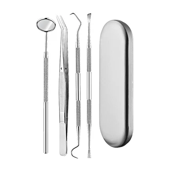 

Dental Mirror Sickle Tartar Scaler Teeth Pick Spatula Dental Laboratory Equipment Dentist Gift Oral Care Tooth Cleaning Tools