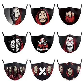 

1PCS Fashion Reusable Protective PM2.5 Printing Mouth Mask Anti Dust Face Mask Windproof Mouth-muffle Proof Flu Mask