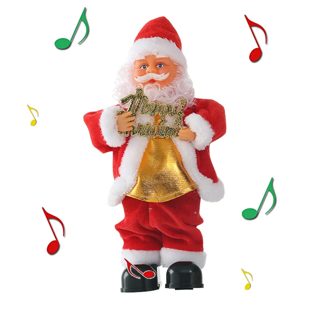 Christmas Electric Santa Claus New Year Christmas Gift for Children Toy Singing Dancing Toy Christmas Tree Decoration for Home Christmas Electric Santa Claus New Year Christmas Gift for Children Toy Singing Dancing Toy Christmas Tree Decoration for Home