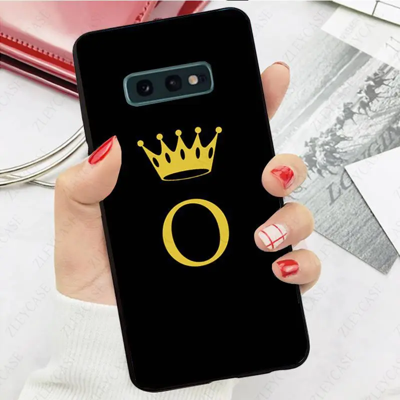 Funny Gold Crown Letter