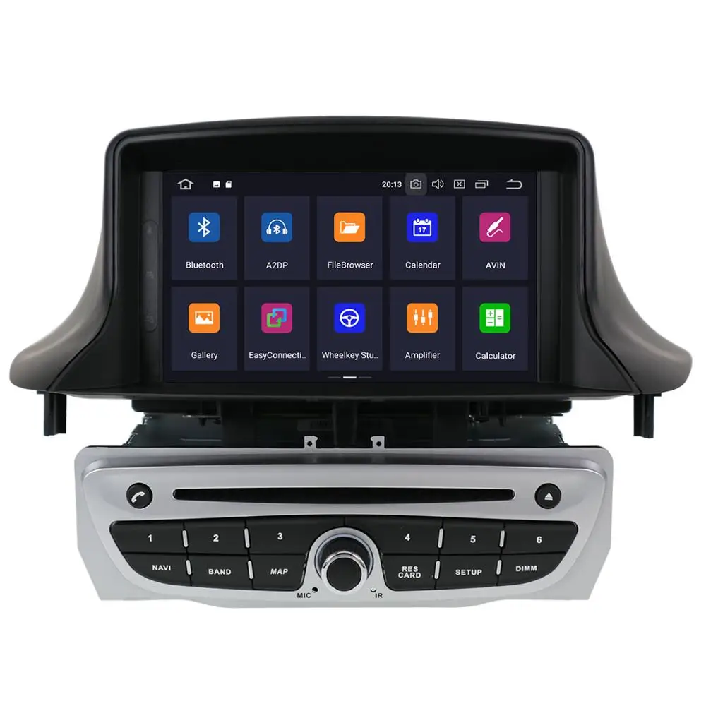 Excellent Android 9 Car DVD Player GPS navigation For Renault Megane 3 / Renault Fluence 2009-2015 Car Stereo Multimedia Player WIFI radio 2