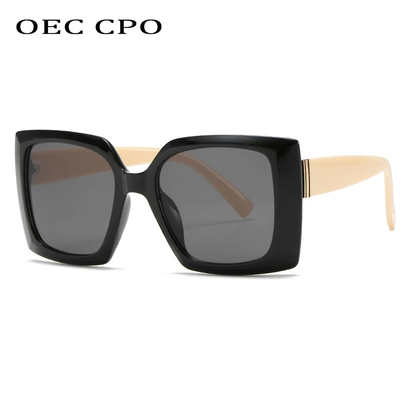 

OEC CPO Square Sunglasses Women Fashion Sun Glasses Female Retro Eyewear Men Steampunk Eyeglasses Shades UV400 Oculos de sol