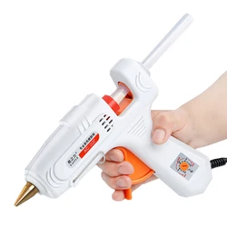 30W/40W/80W/100W Professionnel Haute Température Thermofusible Pistolet À Colle de Réparation de Greffe Pistolet Thermique Pneumatique BRICOLAGE Outils Pistolet À Colle Chaude 1 