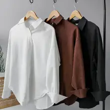 Белые черные рубашки, женские рубашки поло с длинным рукавом, осень, женские топы, корейская мода, blusas mujer