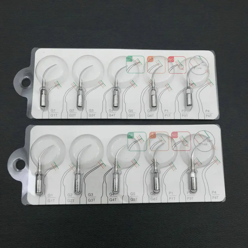 10 шт./упак. Стоматологические Ультразвуковой скалер скелерные наконечники