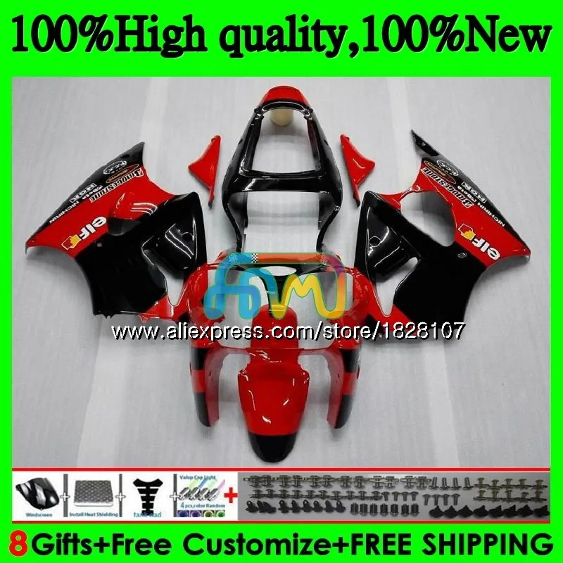 Корпус для KAWASAKI 600CC ZZR600 ZX600CC кузов 14BS. 145 ZZR-600 ZZR 600 05 06 07 08 2005 2006 2007 2008 обтекателя Горячая красного и черного цвета