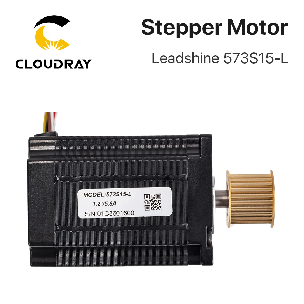 3 фазный шаговый двигатель Cloudray Leadshine 573S15 L для NEMA23 длина 5 8 А вал 76 мм мм|3 phase stepper