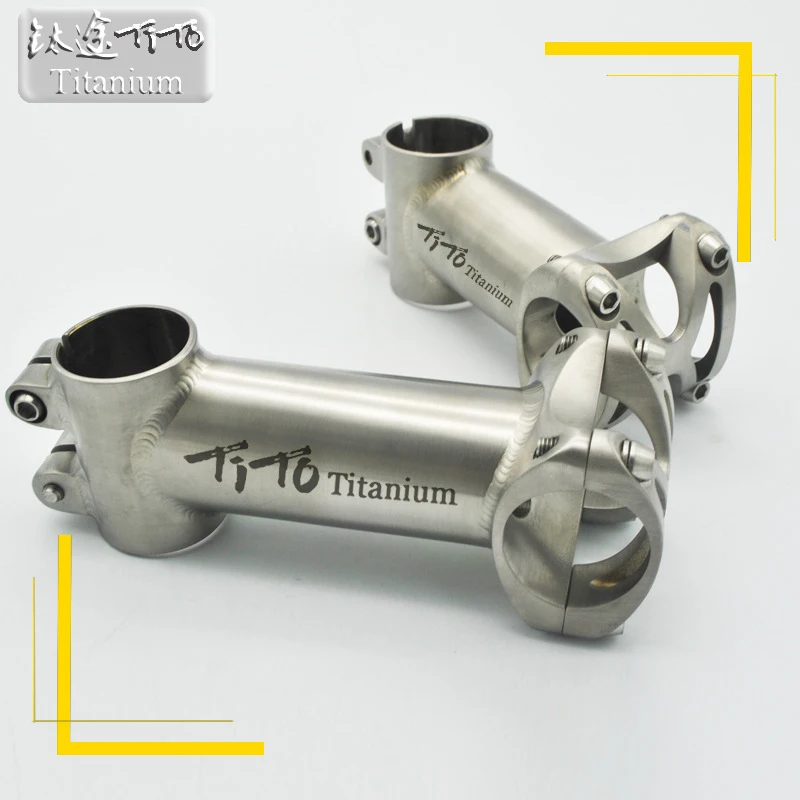 Tito-チタン合金ステム,5度,31.8/25.4mm,ロードバイクおよび