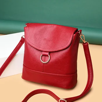 

Women Shoulder Bags Small Quality Waterproof Mobile Phone Coin Purse Simple Solid Color Lady Messenger Bag Mother Cross Body Bag