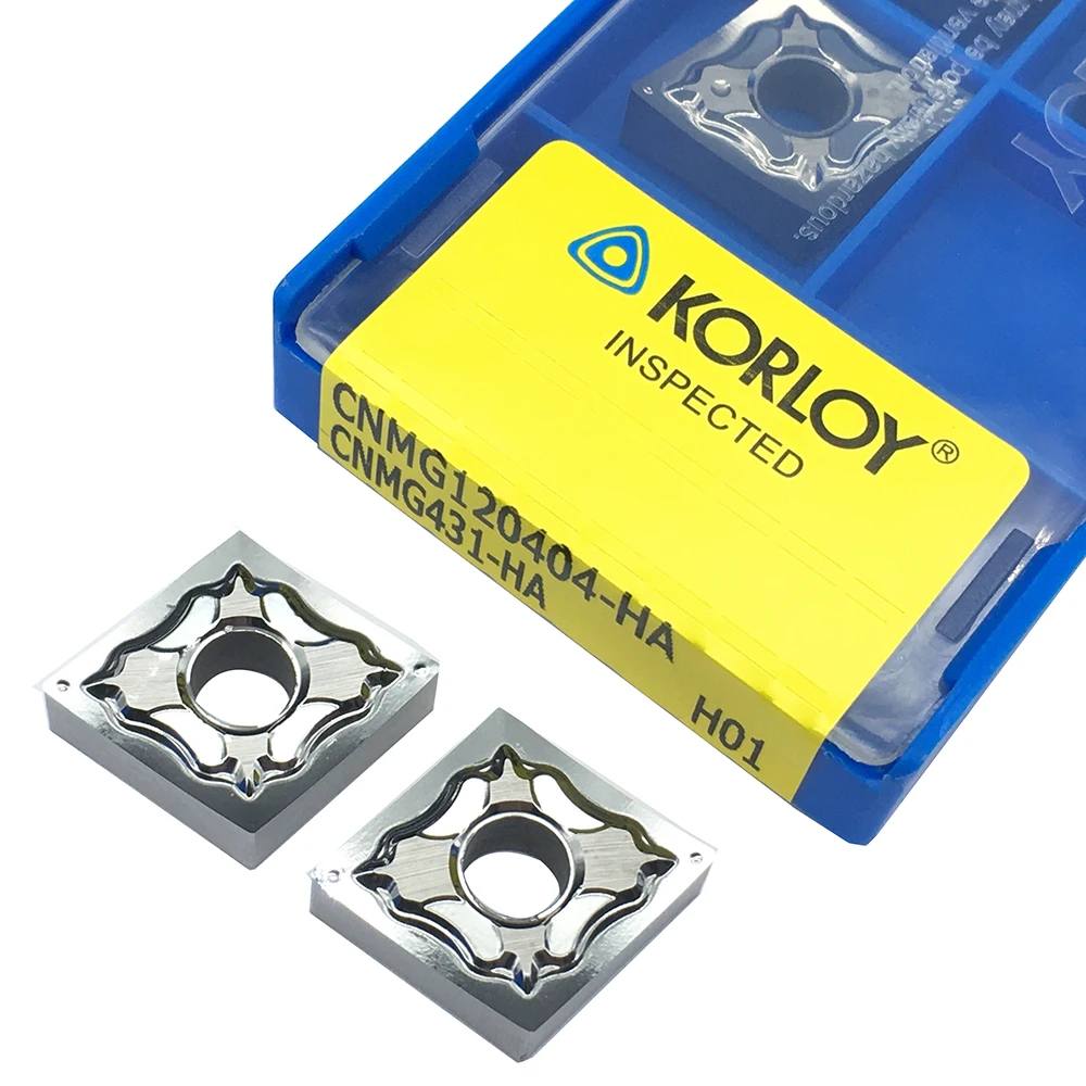 

10PCS CNMG120404 HA H01 Aluminum Cutter Blade 100% Original Insert Tool Turning Lathe Turning Holder Turning Tool