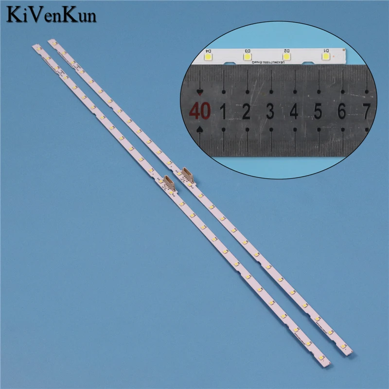 ТВ лампы светодиодные полосы подсветки для Samsung UN43NU710DF UN43NU7200F UN43NU7300F UN43NU7300G 43 &quotHD