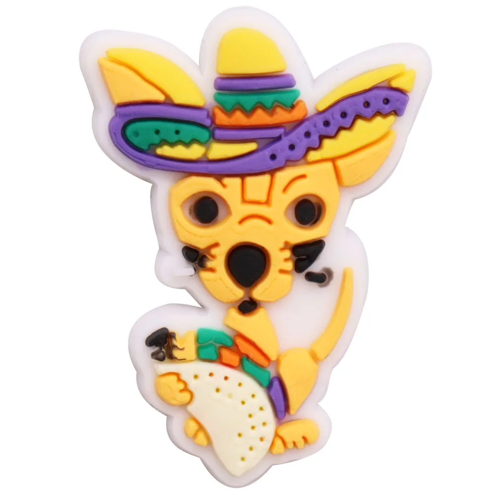 50/100pcs Diseño De Concha De Comida Mexicana Al Azar Lindos Toppers De  Pajitas De Dibujos Animados De PVC Toppers De Pajitas Al Azar 50/100pcs  Decora