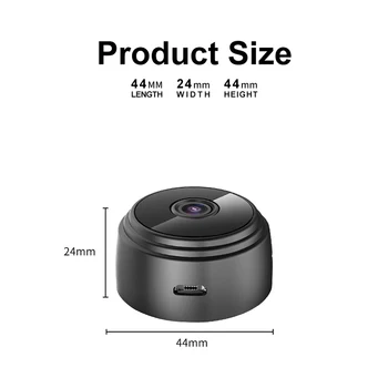 

A9 1080P Wifi Mini Camera P2P Camera Night Vision Wireless Surveillance Monitor