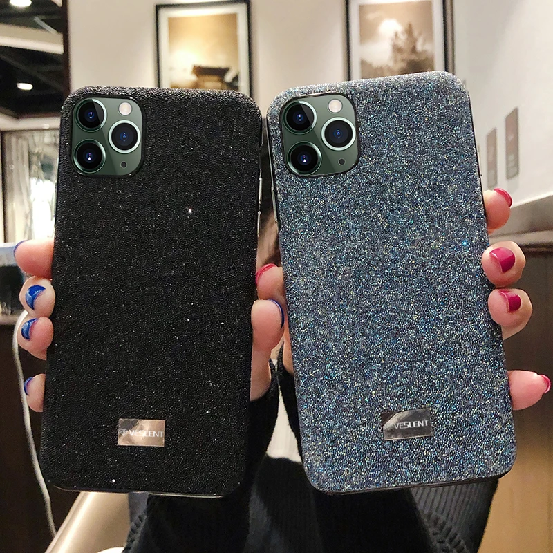 Luxury Bling Glitter Diamond Case For iPhone 13 11 Pro /12 /11 Pro Max 7 8 Plus  Cover For iPhone Xr Xs Max Fashion Case Fundas cute iphone se cases