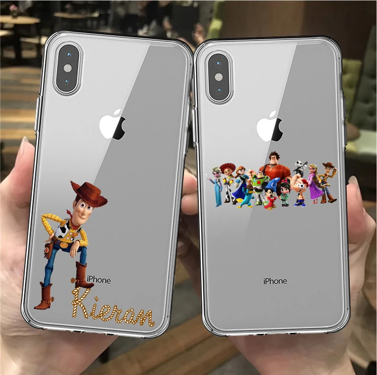 

Cartoon Toy Story Buzz Lightyear And Woody Soft Silicone Phone Case Cover For iPhone 11 11PRO MAX 5S SE 6SPlus 8 8Plus XSMAX XR