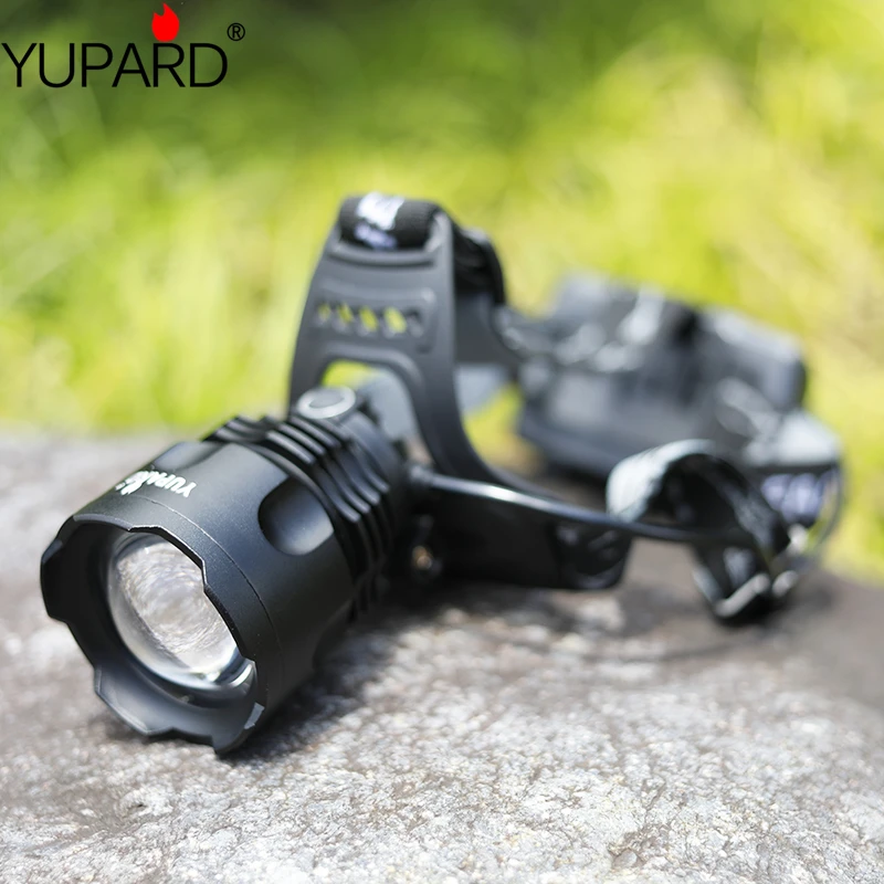 High-power P50.2LED fishing headlight zoom strong USB charging long-shot outdoor multi-function 18650 | Лампы и освещение