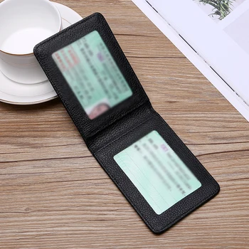 

2019 Leather Driver License Holder Cover For Car Driving Documents Unisex Business Card Holder Pass Certificate Folder PU Wallet