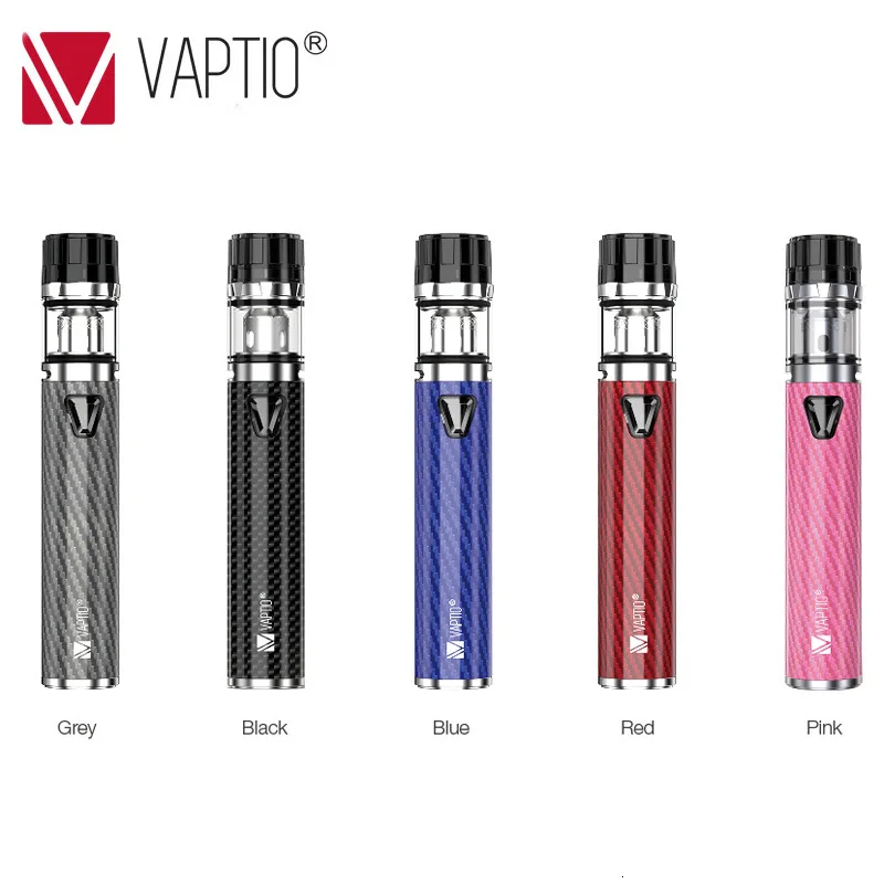 Vape испаритель ручка 2200 мАч Vaptio SOLO F2 комплект мод 50 Вт катушка 0 25 Ом двухъядерный
