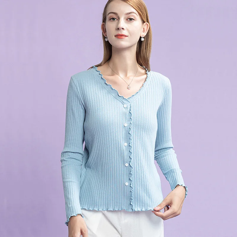 

Long sleeve tops women 2020 mujer camisetas black white t shirt woman tshirts cotton clothes tee shirt femme t-shirty damskie