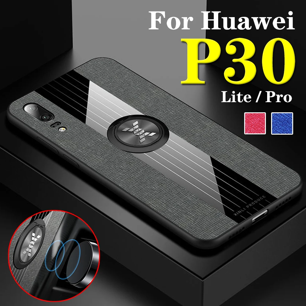 P30 удобный телефонный футляр для huawei p 30 pro light cover hwauer huawie p30pro p30lite funda кольцо