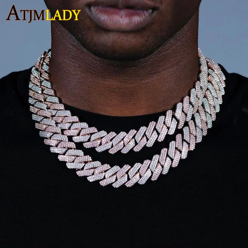 19mm Cuban Link Chain Necklace 