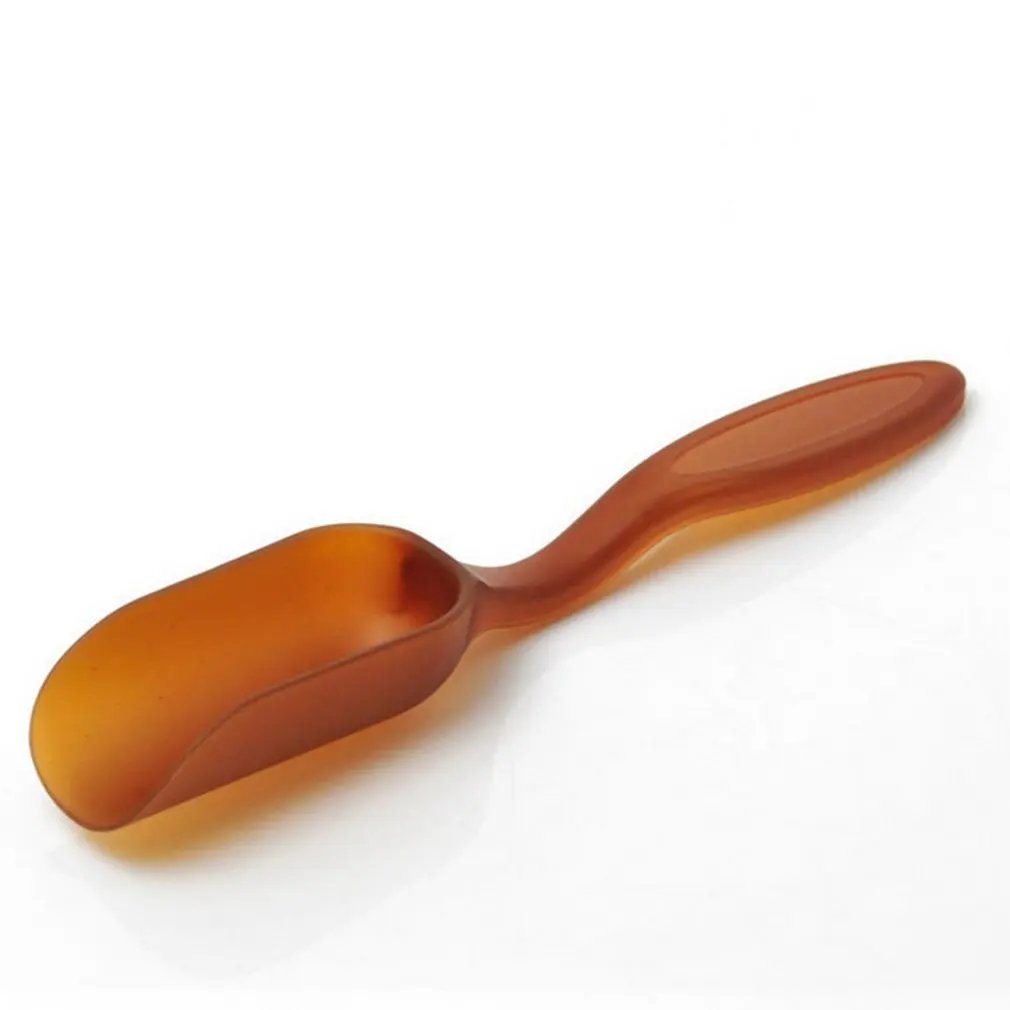 Коричневый Plastic Tea Spoon Multifunction Durable Kitchenware Kitchen Tools - Цвет: Коричневый