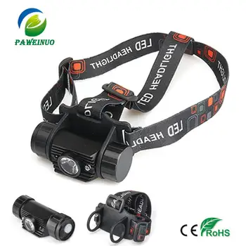 

Mini headlamp 3W xml t6 IR Sensor Induction led headlight 18650 USB charge waterproof head torch lamp flashlight camping fishing