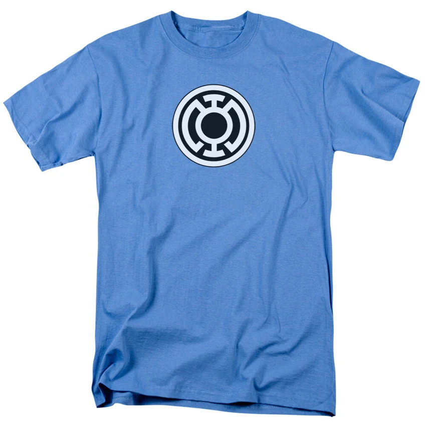 Green Lantern Corps Blue Logo Officially Licensed Tee Shirt Sizes S-3Xl Loose Plus Size? | Мужская одежда