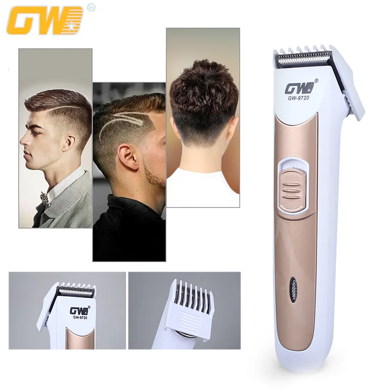 

Hair Trimmer Electric Hair Clipper Razor Gold Hair Cutting Machine for Men Painless Fashion Barber Hair Styling Tool Clippers