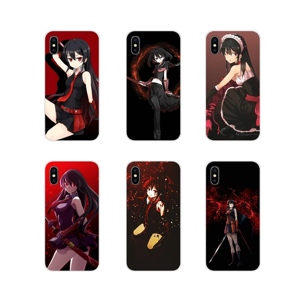 Аниме Akame Ga Kill для Samsung Galaxy S2 S3 S4 S5 Mini S6 S7 Edge S8 S9 S10E Lite Plus Аксессуары чехлы телефонов |