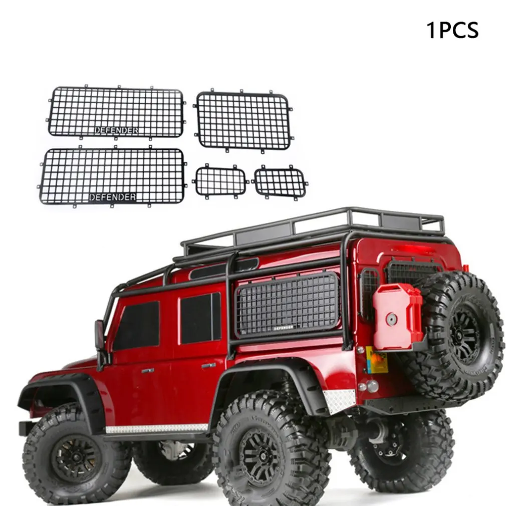 Trx-4 Remote Control Climbing Car Metal Car Door Window Window Protection Net Rear Window Side Window Net