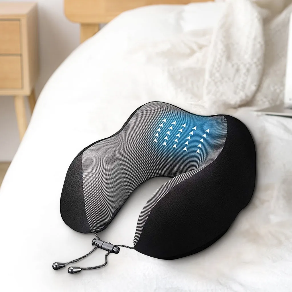 Подушка для путешествий чистый памяти подушка для шеи из пенопласта для перемещения самолета дышащая портативная Подушечка Для