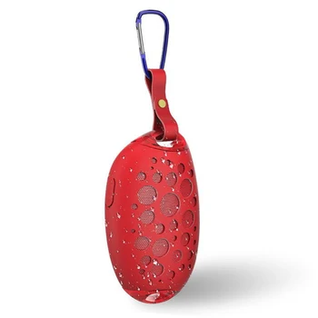 

Hot Sale Mini Wireless Bluetooth Speaker Outdoor Stereo Speaker with Mic Hook IP54 Waterproof