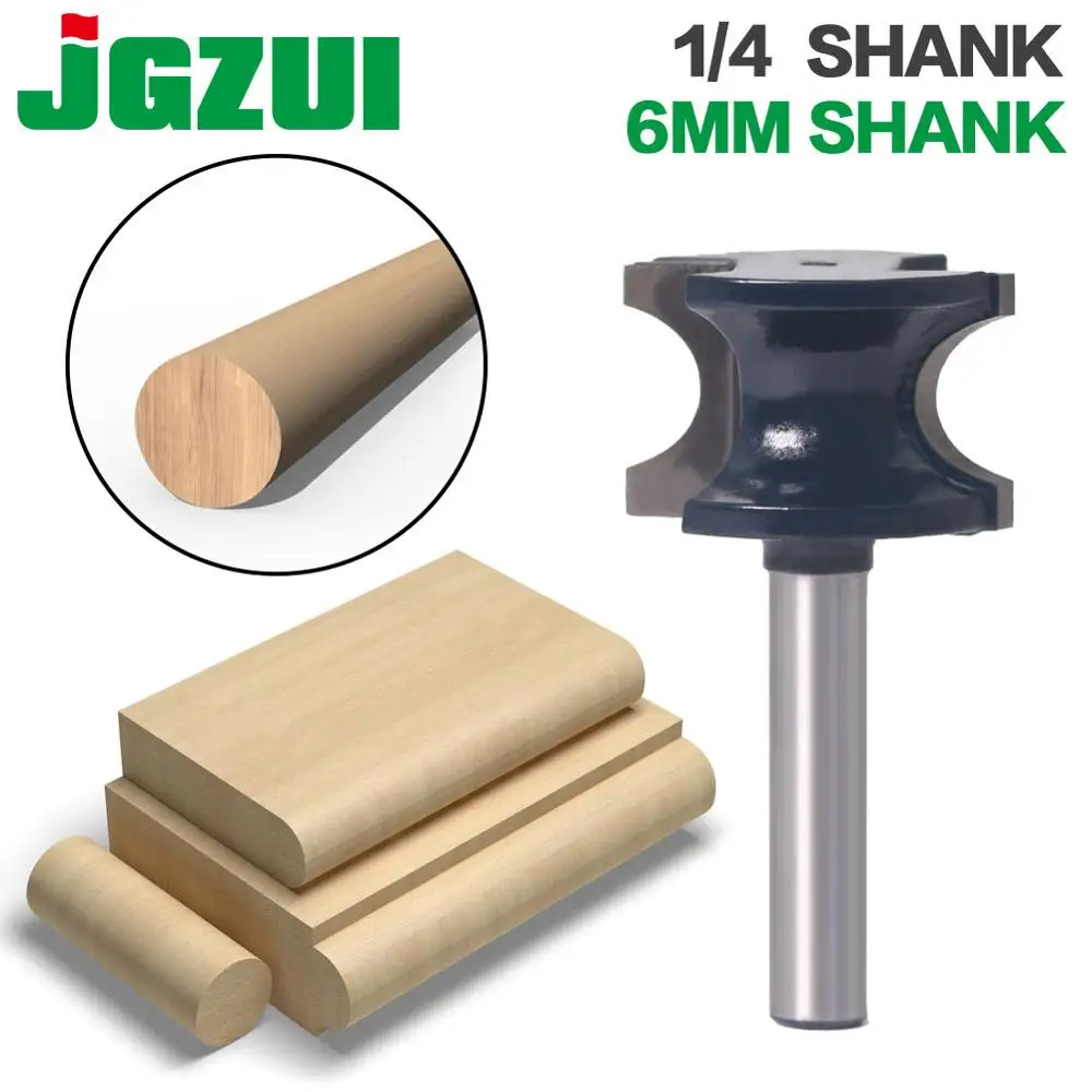 

1PCS Half Round Side Cutter Bit Router Bit 6mm shank 1/4″ shank Woodworking bits