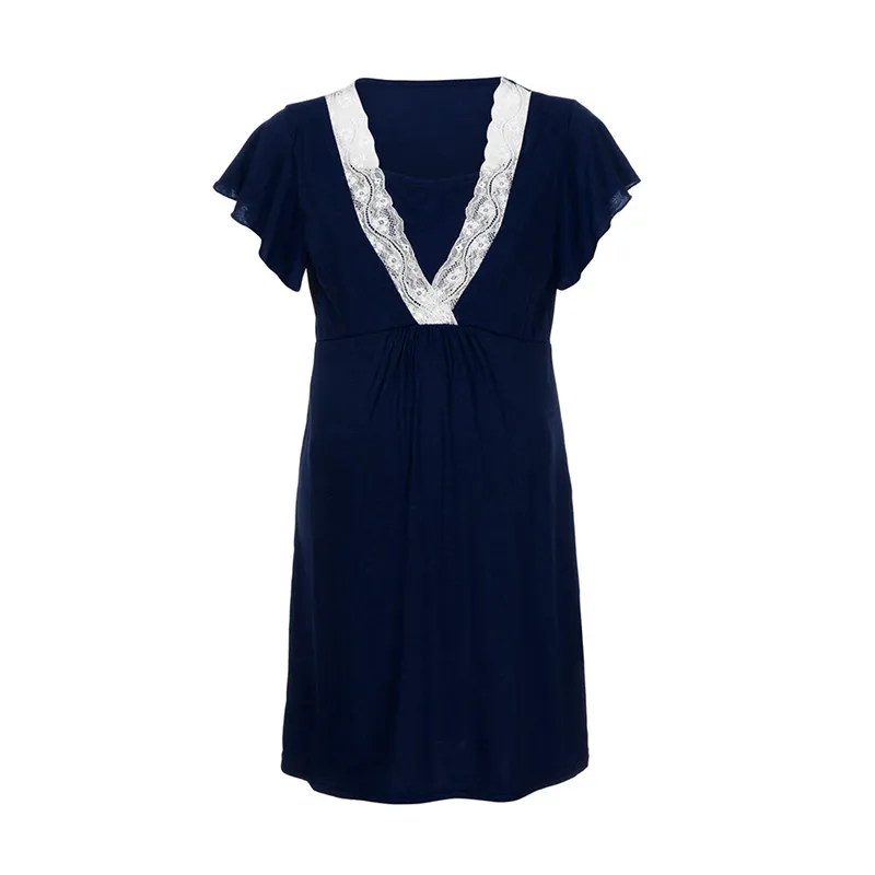 Telotuny/кружевные летние платья для беременных женщин; Zwangerschaps Kleding