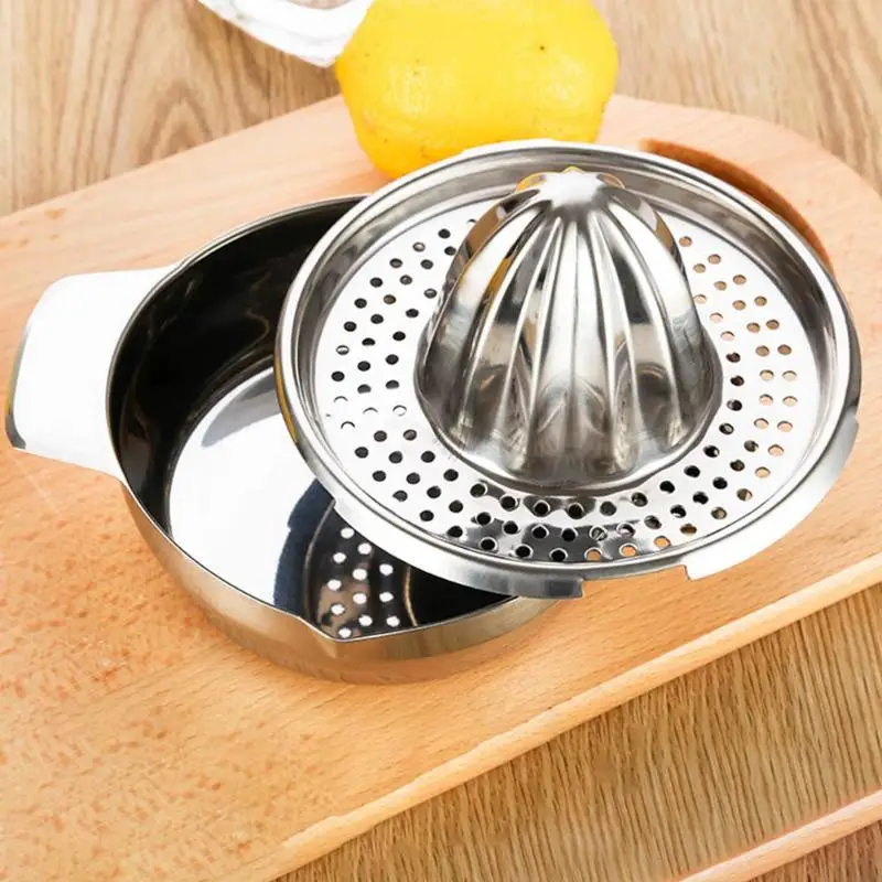 Mini Juicer Handhold Orange Lemon Juice Maker Stainless Steel Manual Squeezer Press Squeezer Citrus Juicer Mini Home Appliances