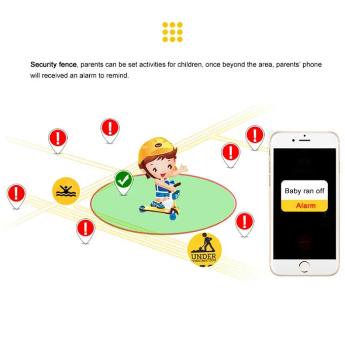 Kids 4G Smart Watch GPS Locator Dual-Core Alarm Bluetooth WiFi for Children Gift PUO88
