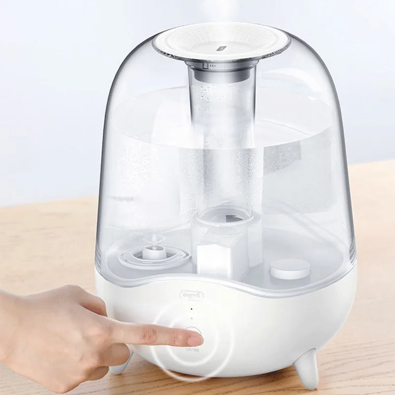 Xiaomi 5L увлажнитель воздуха бытовой бесшумный мини Ароматерапия Увлажнение прозрачный резервуар для воды офис спальня увлажнение
