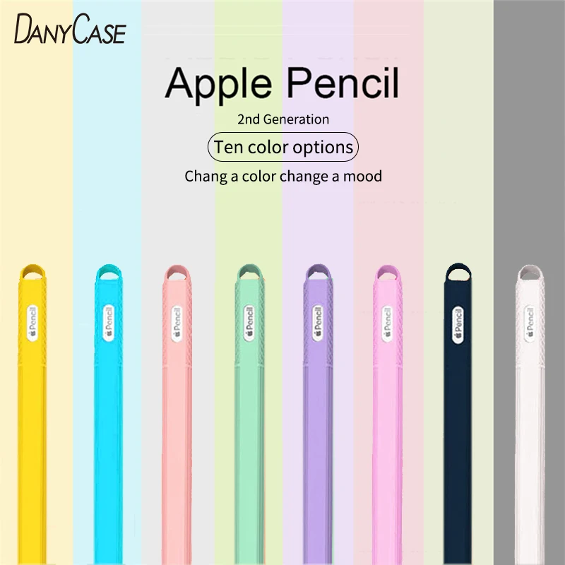 Чехол для iPad Apple Pencil 2 Gen, мягкий силиконовый чехол для Apple Pencil, кожаный чехол для iPad с сенсорным экраном, аксессуары для iPad|Стилусы для планшетов| | АлиЭкспресс