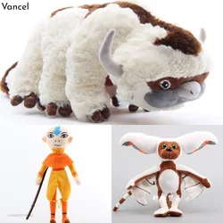 Peluche de tamaño grande para niños, juguete de peluche de Avatar Aang The Last airdoblador, Avatar Appa, regalo de Navidad, novedad