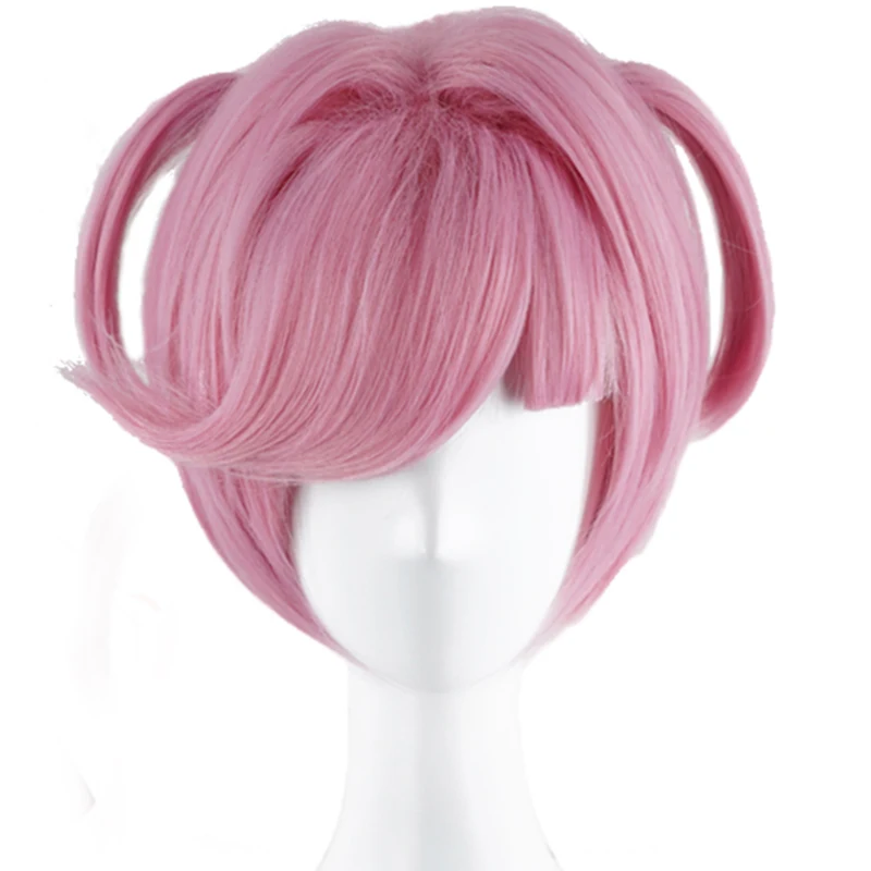Парик для косплея Natsuki Короткие термостойкие волосы из м/ф игра Аниме DDLC Doki Literature